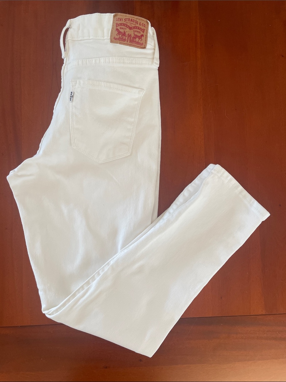 Levi's Women's White Skinny Jeans